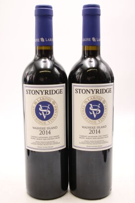 (2) 2014 Stonyridge Vineyard Larose, Waiheke