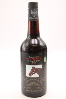 (1) 1978 Yalumba Thoroughbred Series "Red Anchor" Vintage Port, South Australia