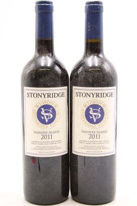 (2) 2011 Stonyridge Vineyard Larose, Waiheke Island