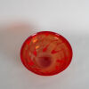 A Lynden Over Lava Glass Studio Bowl - 2