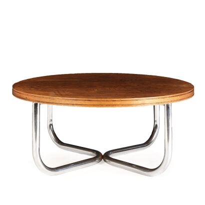 A Contemporary Round Coffee Table