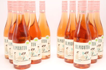 (12) 2018 Bodegas Piqueras 'El Picoteo' Rosado, Almansa