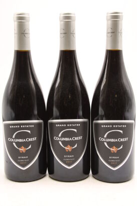 (3) 2017 Columbia Crest Grand Estates Syrah, Columbia Valley