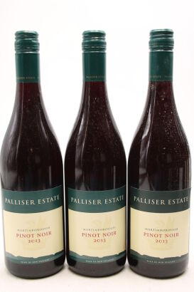 (3) 2013 Palliser Estate Pinot Noir, Martinborough [BC93]