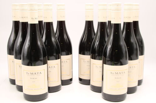 (12) 2018 Te Mata Estate Vineyards Syrah, Hawke's Bay [JR16] [WE94]