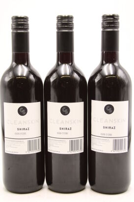 (3) NV Cleanskin Shiraz, South Africa