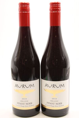 (2) 2018 Aurum Pinot Noir, Central Otago