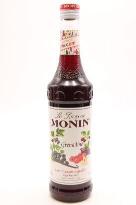 (1) Monin Grenadine Syrup, 0% ABV, 700ml