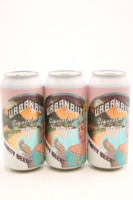 (3) Urbanaut 'Copacabana' Brut IPA Beer, Auckland