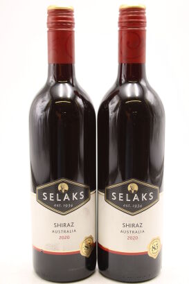 (2) 2020 Selaks Shiraz Australia