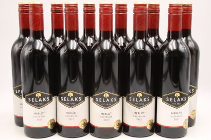 (11) 2021 Selaks Merlot, Australia