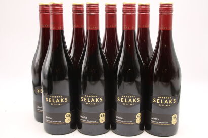 (8) 2020 Selaks Reserve Merlot, Hawke's Bay