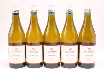 (5) 2021 Villa Maria Private Bin Pinot Gris, East Coast