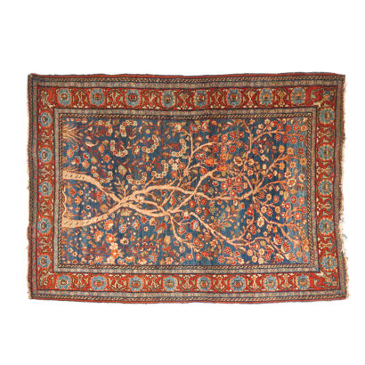 A Hand Knotted Persian Tree of Life Rug