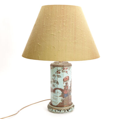 An Early-20th Century Chinoiserie Lamp