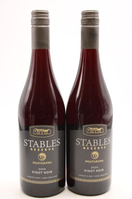 (2) 2020 Ngatarawa Stables Reserve Pinot Noir, New Zealand