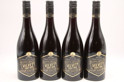 (4) 2020 Selaks The Taste Collection Velvety Pinot Noir, Marlborough