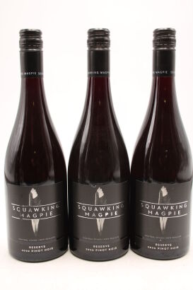 (3) 2020 Squawking Magpie Reserve Pinot Noir, Central Otago