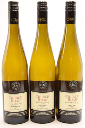 (3) 2021 Church Road Pinot Gris, Hawke's Bay