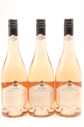 (3) NV Selaks The Taste Collection Berries and Cream Rose, Hawke's Bay