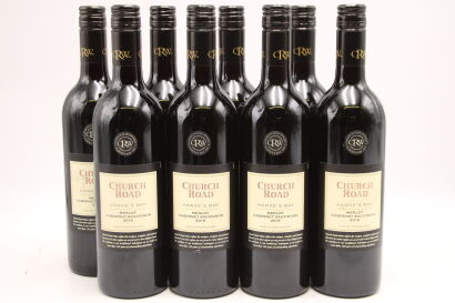 (8) 2019 Church Road Merlot Cabernet Sauvignon, Hawke's Bay