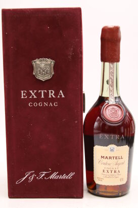 (1) Martell Cordon Argent Cognac Extra, circa 1980s (GB)