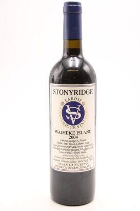 (1) 2004 Stonyridge Vineyard Larose, Waiheke Island