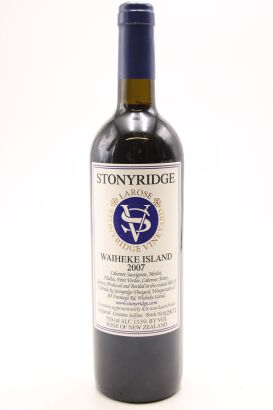 (1) 2007 Stonyridge Vineyard Larose, Waiheke Island