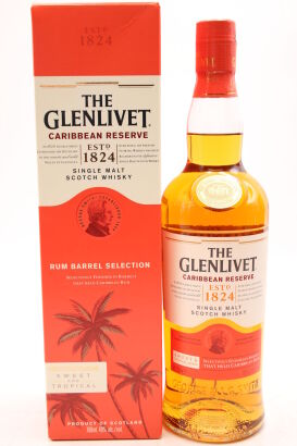 (1) The Glenlivet Caribbean Reserve Single Malt Scotch Whisky