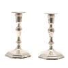 A Pair of Victorian Sterling Silver Candlesticks