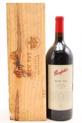 (1) 2002 Penfolds Bin 707 Cabernet Sauvignon, South Australia, 1500ml (GB), [JR18] [JO96]