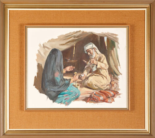 JOYCE BUTLER A Pair of Middle-Eastern Scenes