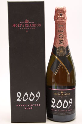 (1) 2009 Moet & Chandon Brut Rose Grand Vintage, Champagne [JR16.5] [WS94]