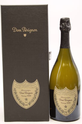 (1) 2008 Dom Perignon Brut, Champagne [JR18.5]