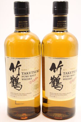 (2) Taketsuru Pure Malt Whisky, Japan, 43% ABV