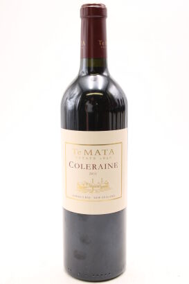 (1) 2011 Te Mata Estate Coleraine, Hawke's Bay [BC95]