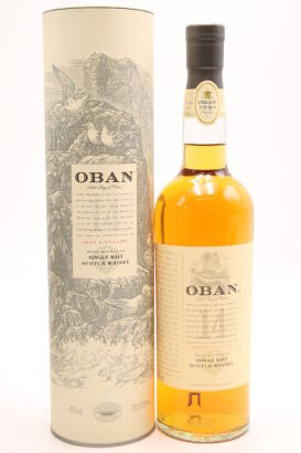 (1) Oban 14 Year Old Single Malt Scotch Whisky, 43% ABV