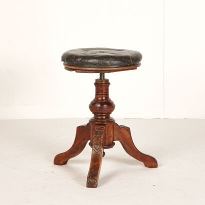 A Victorian Piano Stool