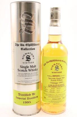 (1) Signatory 1995 The whisky Exchange Exclusive Single Malt Scotch Whisky, Cask # 50252, 50.8% ABV