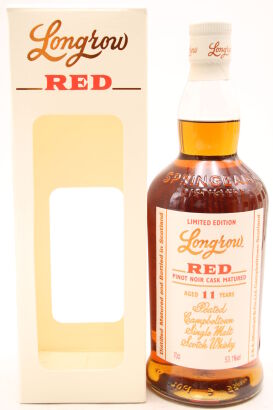 (1) Longrow 'Red' Limited Edition Pinot Noir Cask Matured 11 Year Old Peated Single Malt Scotch Whisky, 53.1% ABV