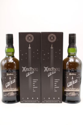 (2) Ardbeg 1999 Galileo Single Malt Scotch Whisky, Islay, 49%ABV