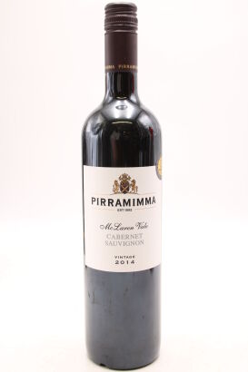 (1) 2014 Pirramimma White Label Range Cabernet Sauvignon, McLaren Vale