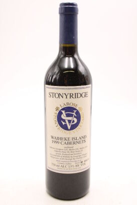 (1) 1999 Stonyridge Vineyard Larose, Waiheke