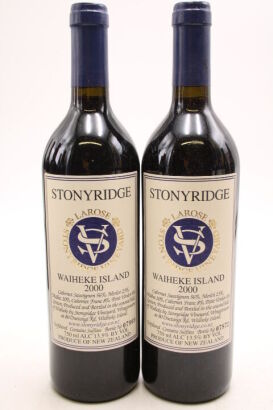 (2) 2000 Stonyridge Vineyard Larose, Waiheke Island [BC95]