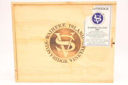 (3) 2005 Stonyridge Vineyard Larose, Waiheke Island (OWC)