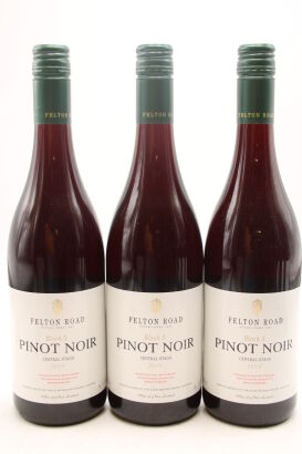 (3) 2014 Felton Road Block 3 Pinot Noir, Bannockburn [JR17.5] [BC96]