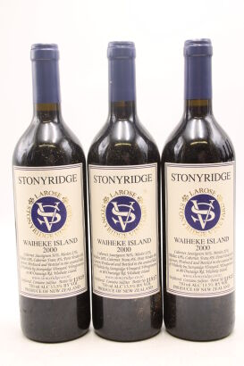 (3) 2000 Stonyridge Vineyard Larose, Waiheke Island [BC95]