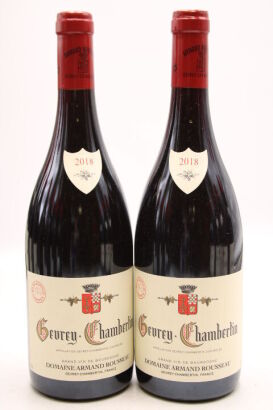 (2) 2018 Domaine Armand Rousseau Pere et Fils Gevrey-Chambertin, Cote de Nuits [JR17]