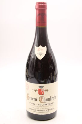 (1) 2014 Domaine Armand Rousseau Pere et Fils Les Cazetiers, Gevrey-Chambertin Premier Cru [JR17] [WS95]