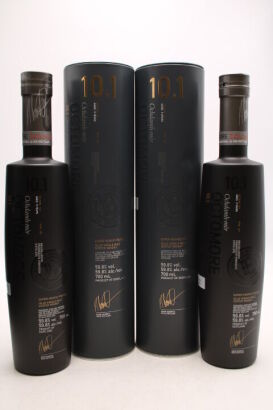 (2) Bruchladdich Octomore 10.1, Single Malt Scotch Whisky, Scotland, 59.8% ABV